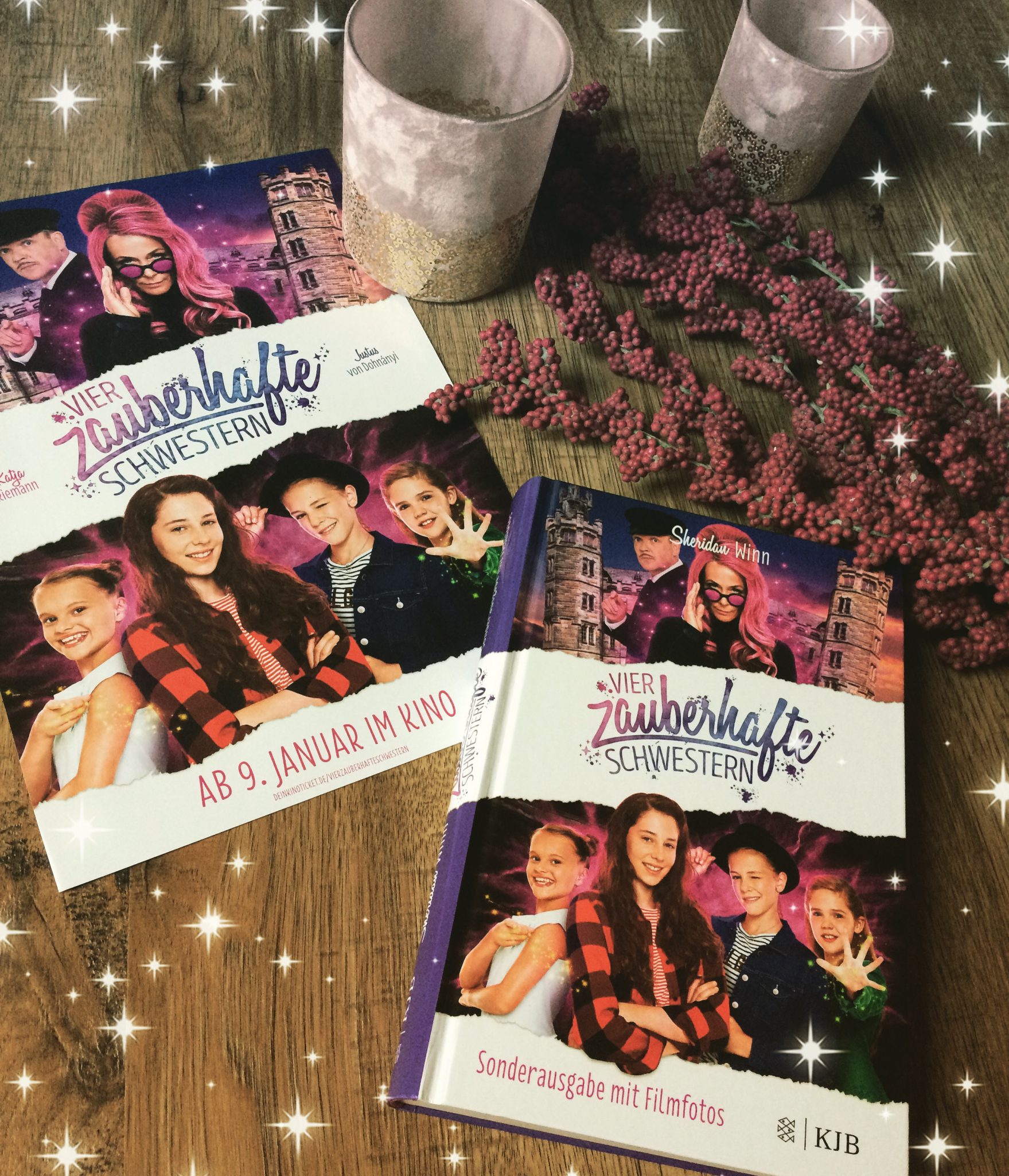 Die Vier Zauberhaften Schwestern An Deiner Seite {Rezension} Vier zauberhafte SchwesternSonderausgabe mit Filmfotos