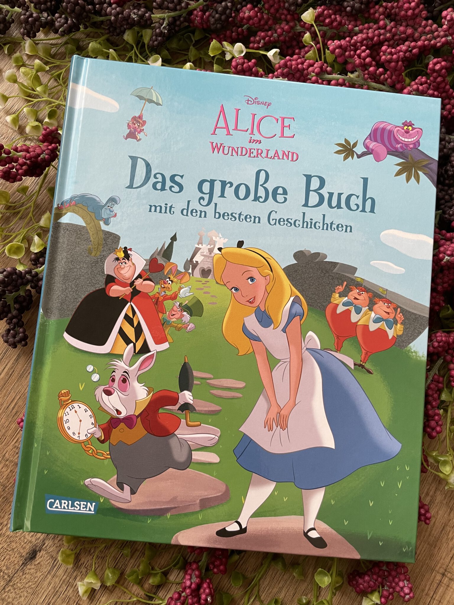 {Rezension} DisneyAlice im WunderlandDas große Buch